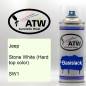 Preview: Jeep, Stone White (Hard top color), SW1: 400ml Sprühdose, von ATW Autoteile West.
